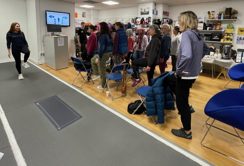 Claire is a chartered physiotherapist with 25 years of experience specialising inย Sport, Exerciseย andย Female Health which combined with my years of running industry experience meant we could consider gait analysis from multiple perspectives and consider different angles.