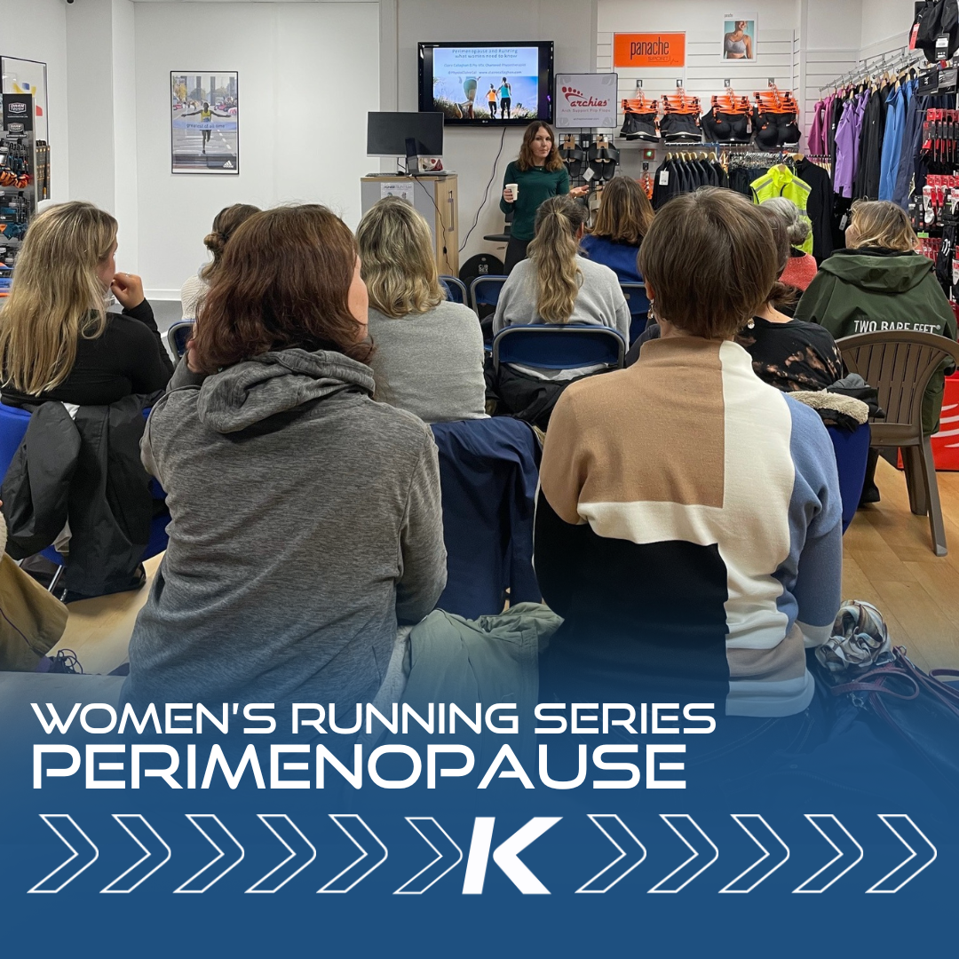 On Friday evening we hosted the third and final event of the Women's Running Series which involved 3 workshops centred around different topics at our shop. This session focused on Perimenopause & Running.