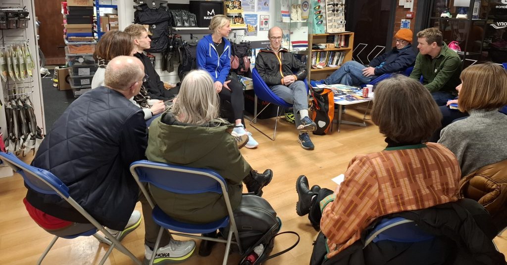 Thank you very much to Kim Ingleby for leading the workshop and to Abichal from the Bristol Running Show for helping to organise the event.