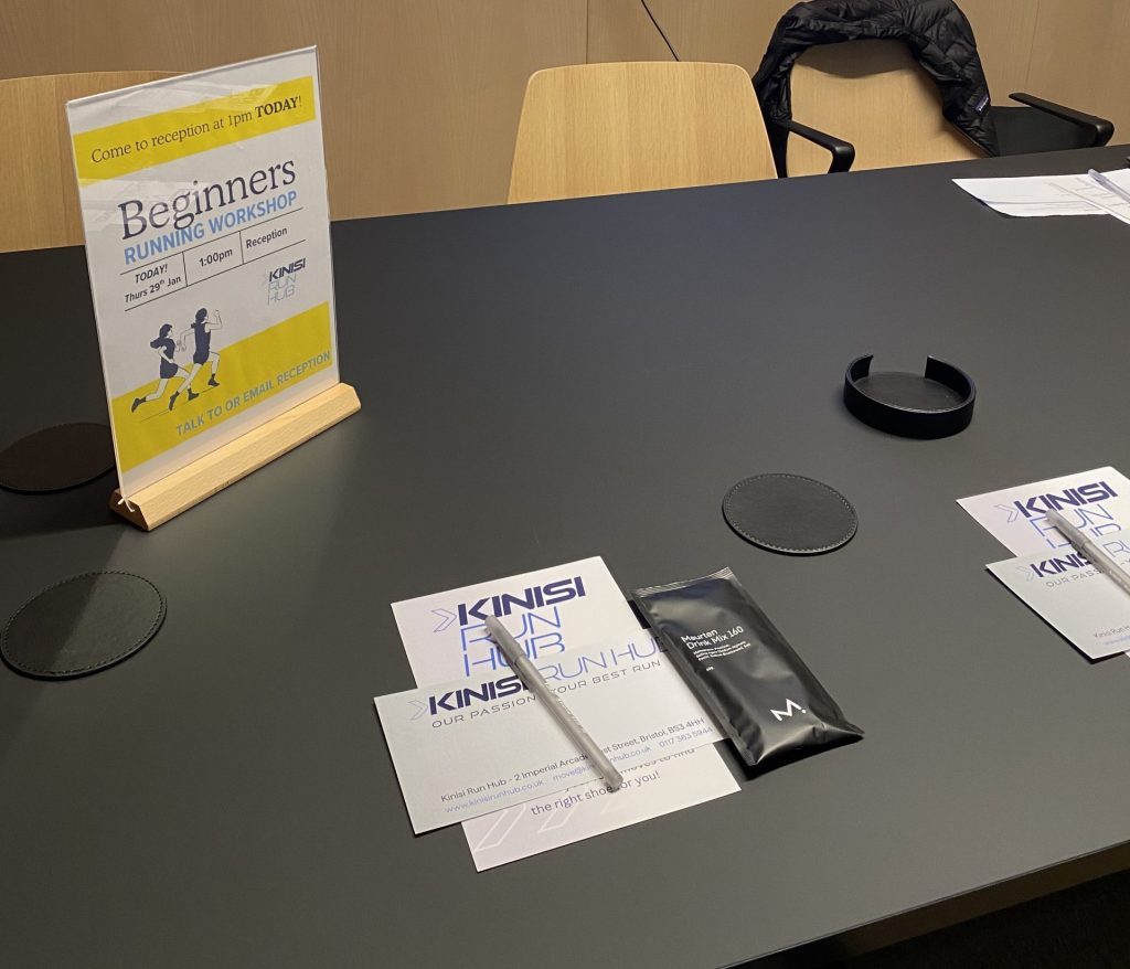 On Thursday 29th January we were invited to 3 Rivergate in central Bristol to deliver a "Beginner to Progressing Running" workshop.